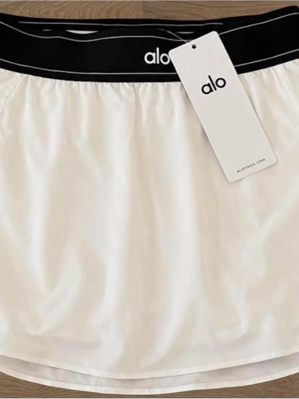 Alo White Tennis Skirt
